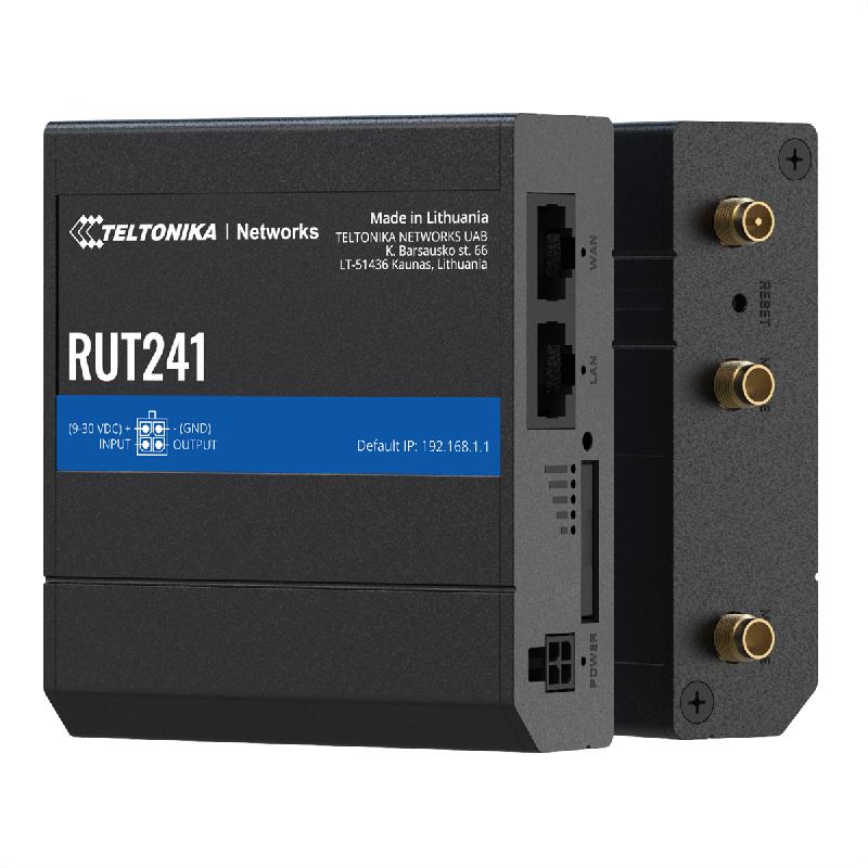 Teltonika rut241 lte/4g/3g/2g routeur industriel wifi version meig_2