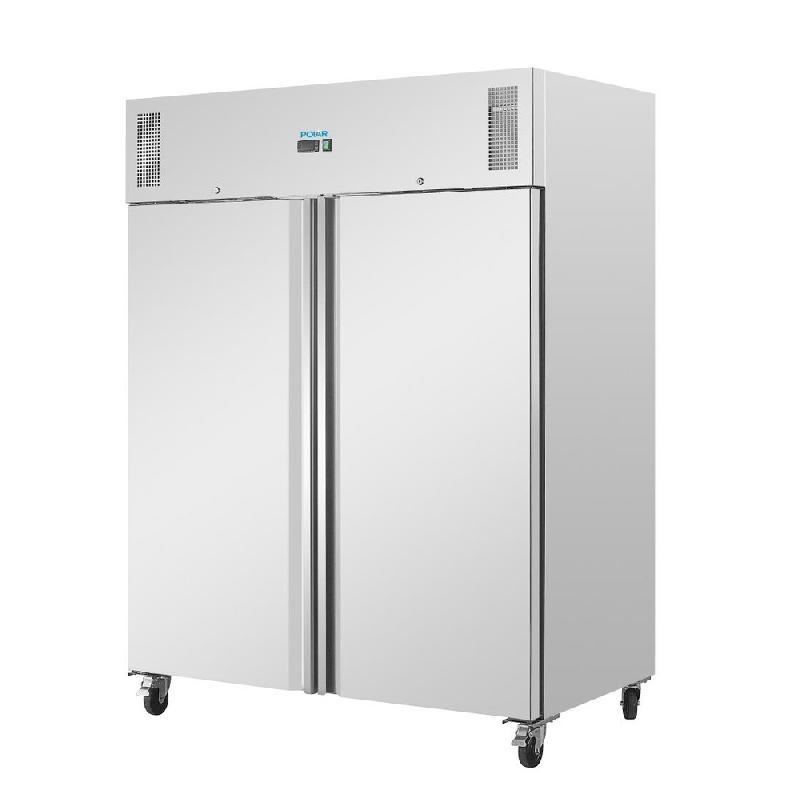Armoire réfrigérée négative inox - 2 portes - Série U - 1300 L - Polar - UA053_2