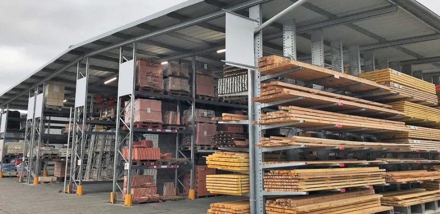 Bâtiment de stockage à structure autoportante pour vos besoins d'entreposage et de  rayonnage_3