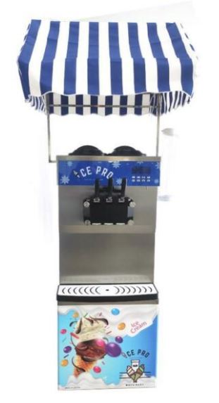 Machine à glace italienne 3,1 KW - agitateur dans les bacs, compresseur TECUMSEH, moteur MITSUBISHI silencieux - BKNB46_2