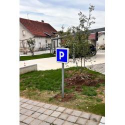 Panneau indication parking C1A - Signalisation gratuite - Fabriqué en France_2
