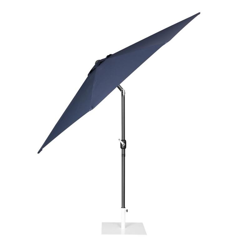 Parasol rond Bolero Seville 3m bleu marine_2