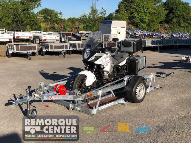 Remorque Abaissable Porte-moto Grosses cylindrées - YO REMORQUE - CCL7 - 266 x 110 cm - PTAC : 749 kg - Reference RC_HGK 254218 - 21 PF60 D_2