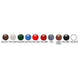 Support cycles moderne et design - CONCEPT - acier peint sur galva - 750x750x80 mm - 22 kg_2