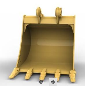 462-8167 godet d'excavation à usage normal avec lame de nivellement - caterpillar finance france - 800 mm (31 in) - poids 548 kg_2