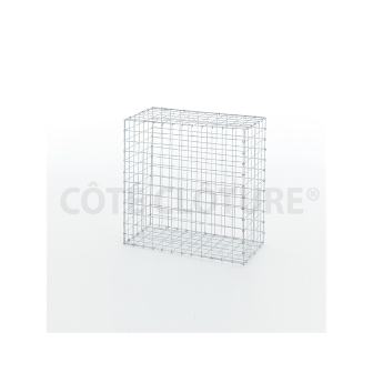 Gabion Como Demi-Basic 0m60 Décoratifs - Acier Galvanisé, Maille 50x50mm_2