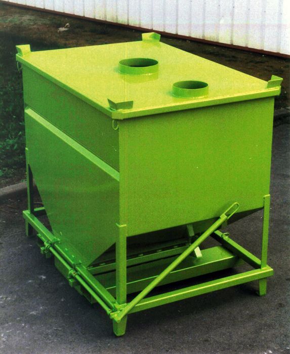 Trémie à fond ouvrant charge 1500 à 2500 kg_2