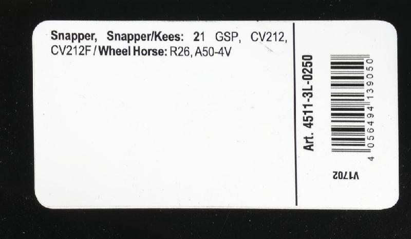 Courroie trapézoïdale X-Grip de type 3L-0250_2