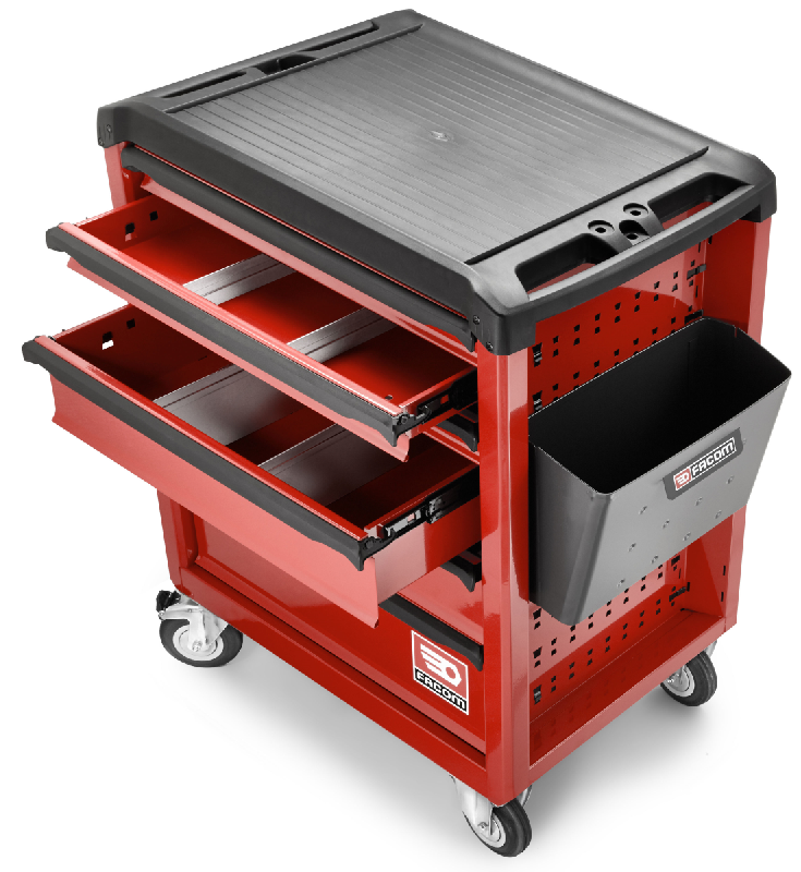 FACOM - Servante d'atelier ROLL6 6 tiroirs - Nouvelle génération rouge - ROLL.6M3PF_2