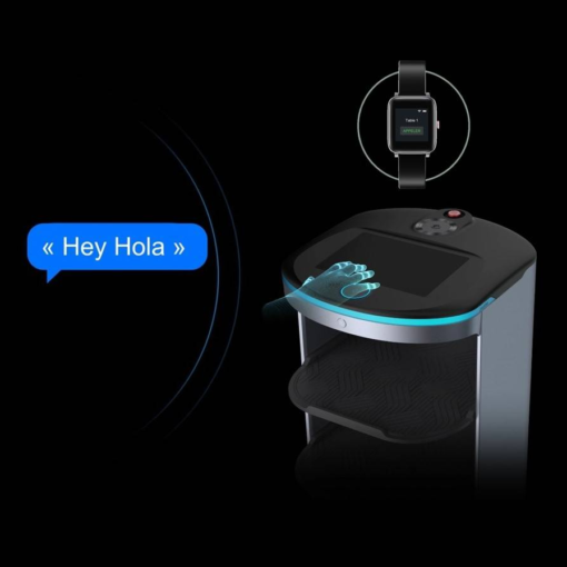 ROBOT TRANSPORT COLLECTE AUTONOME INDUSTRIE BUREAU SERVICE LIVRAISON RESTAURANT HOPITAUX PUDU ROBOTICS HOLABOT_2