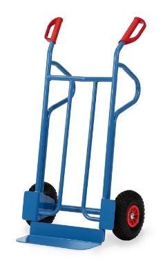 Diable Pro tube acier - Charge 350 kg - Hauteur 1200 mm - Fabriqué en Allemagne - Garantie 10 ans_2