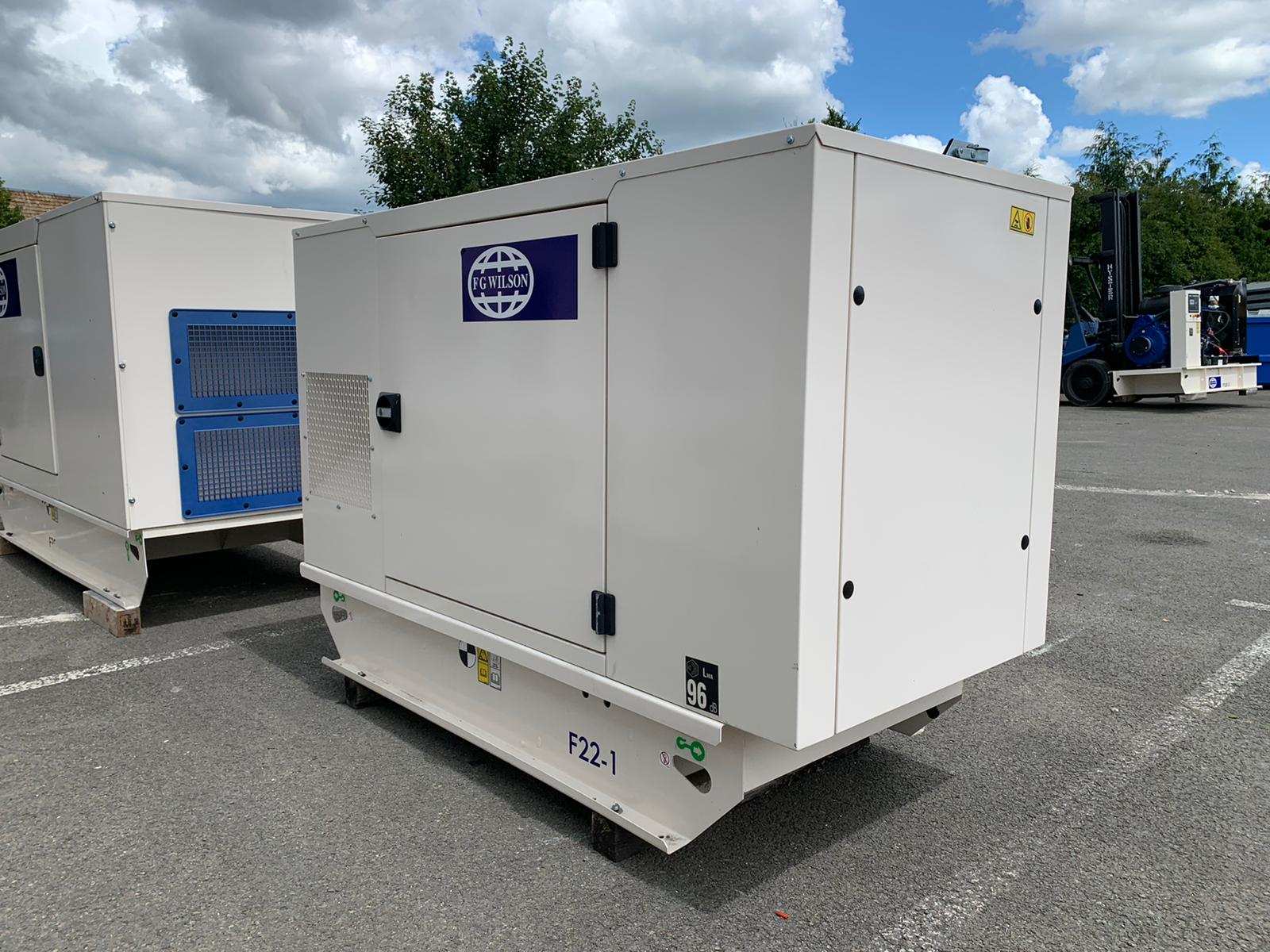 Groupe électrogène FG WILSON avec capote insonorisé neuf - F22 - 22 KVA_2