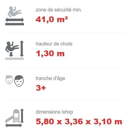 Jeu multi tours en acier inoxydable pour aire de jeux - Conforme EN1176 - Référence BT11016_2