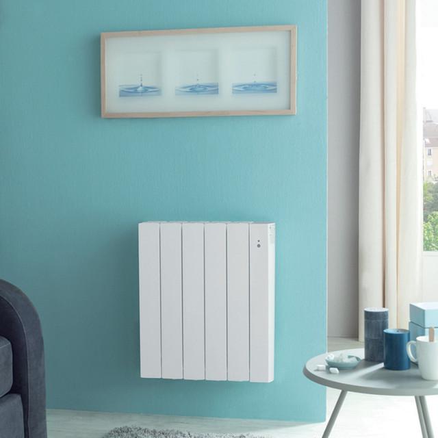Radiateur digital détection NARIA-NKF15 horizontal 750W blanc - Atlantic - 611609_2