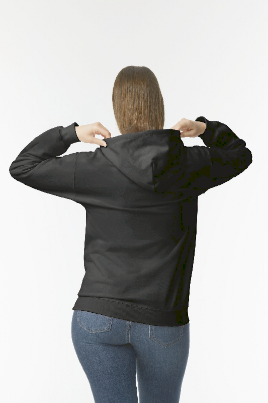 Sweat-shirt à capuche Midweight Softstyle - 80% coton, intérieur gratté confortable - Réf: GISF500_2