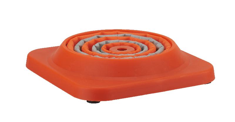 Cône pliable orange hauteur 50 cm - 2 bandes rétroréfléchissantes classe 2 - Réf. CONPLI50-OR-2BC2_2