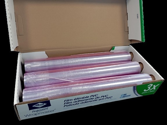 Albal bobine film alimentaire 45cmx300m pour devidoir wrapmaster 4500 carton de 3 bobines_2