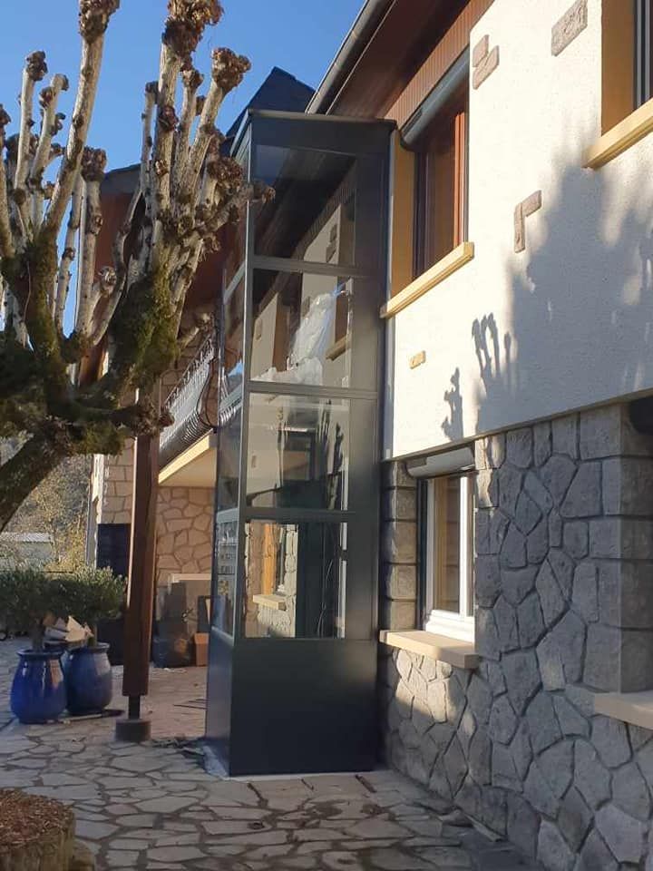 Ascenseur privatif nami-lift pl400 à vis sans fin_2