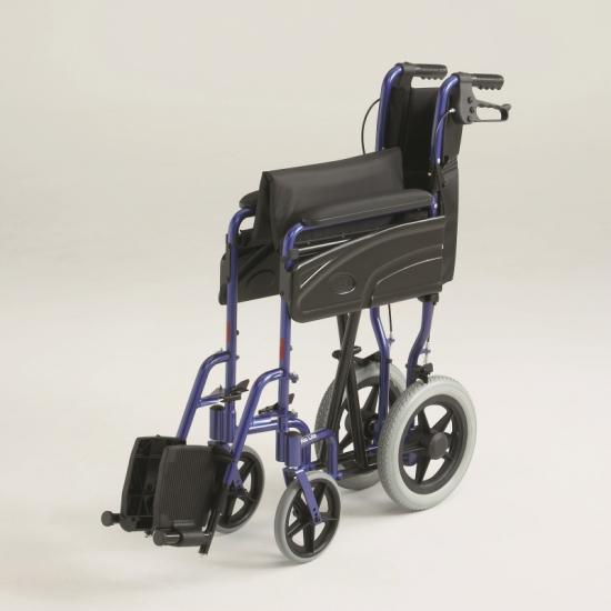 Fauteuil roulant manuel Invacare Alu Lite - aluminium pliant, compact et facile à transporter_2