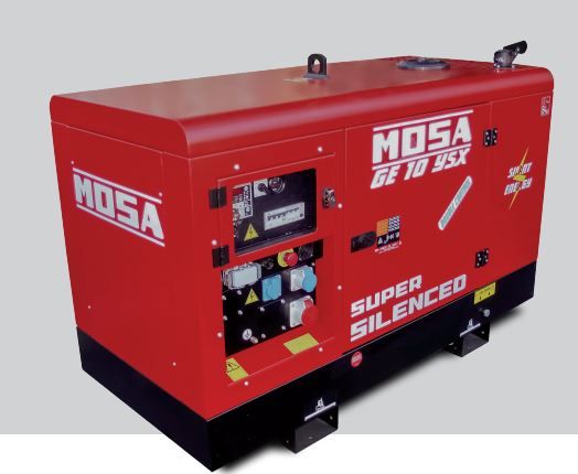 Ge 10 YSX groupe électrogène - Mosa - Diesel, 50 Hz, 9.5 kVA triphasé - Refroidissement à eau_2