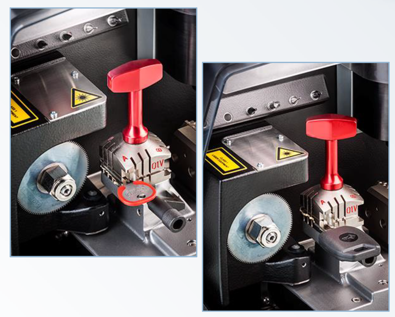 Système de reproduction de clés avec écran tactile 10 pouces et logiciel intuitif