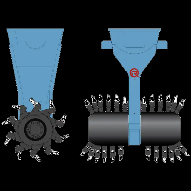 Mélangeur 200hp - Pour pelles de 30 à 50t - MXR D30 LH - MXR D50_2