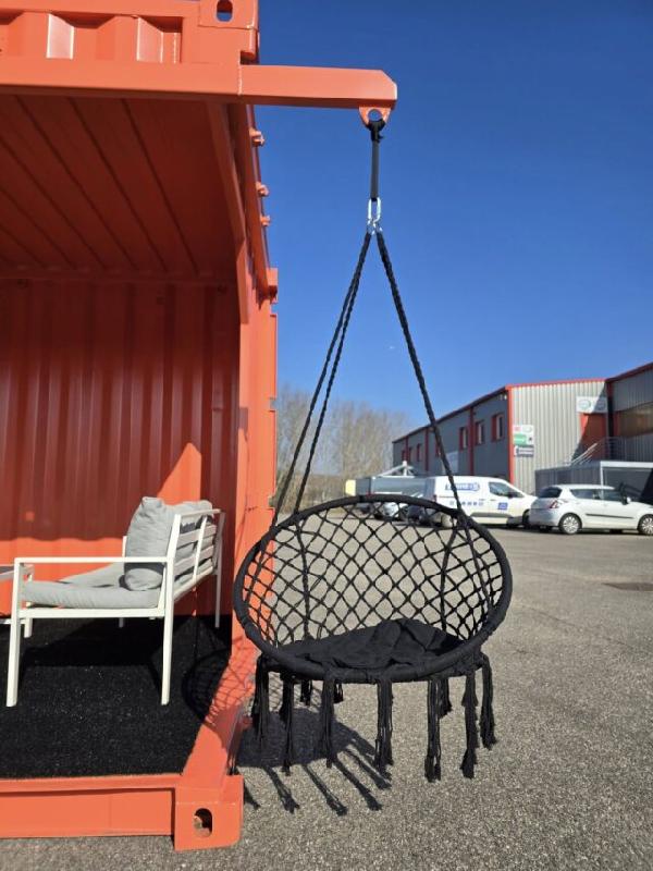 Container Cuisine d'été / Poolhouse 20 pieds - Acier Corten - Modulable et Résistant aux Intempéries_2