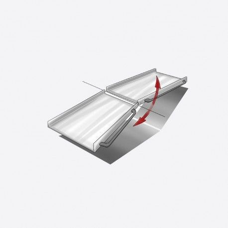 Rampe d'accès pliable extra longue et légère - Référence TE-2542-1 - Aluminium, 400 kg, 82 cm_2