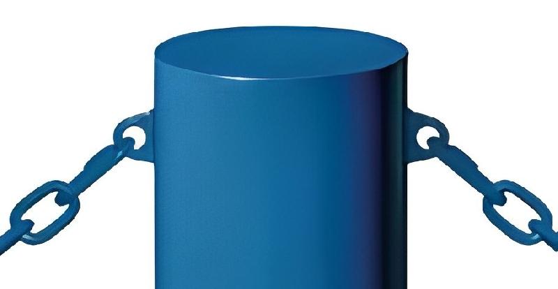 Borne Madrid en acier épaisseur 4 mm - Hauteur 510, 600 ou 700 mm - Ø 160, 220 ou 270 mm - Fixation par scellement direct_2