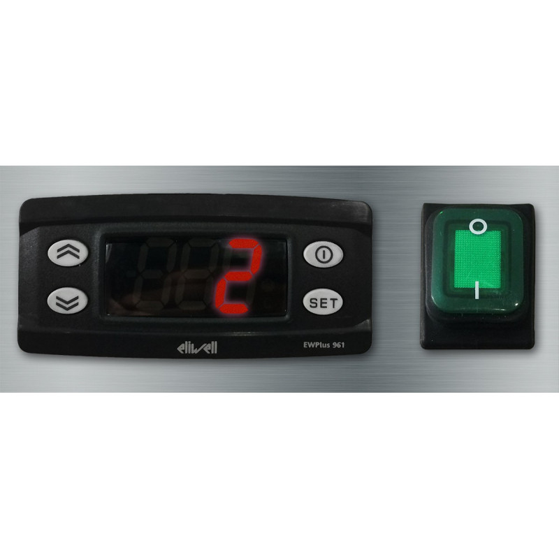 Saladette table de préparation à pizza en granit - 3 portes - Vitrine réfrigérée - Ref 7950.5095_2