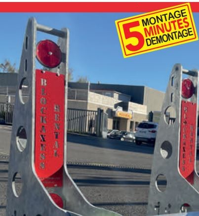 Barrière anti camion-bélier pour la prévention des actes terroristes et des malveillants - BLAX V2 - 3,5 T - 50 Km/h Certifié N 1_3