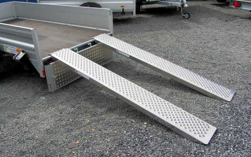 Rampe chargement en aluminium l=2 m pour moto - patrick remorques - 6655_2