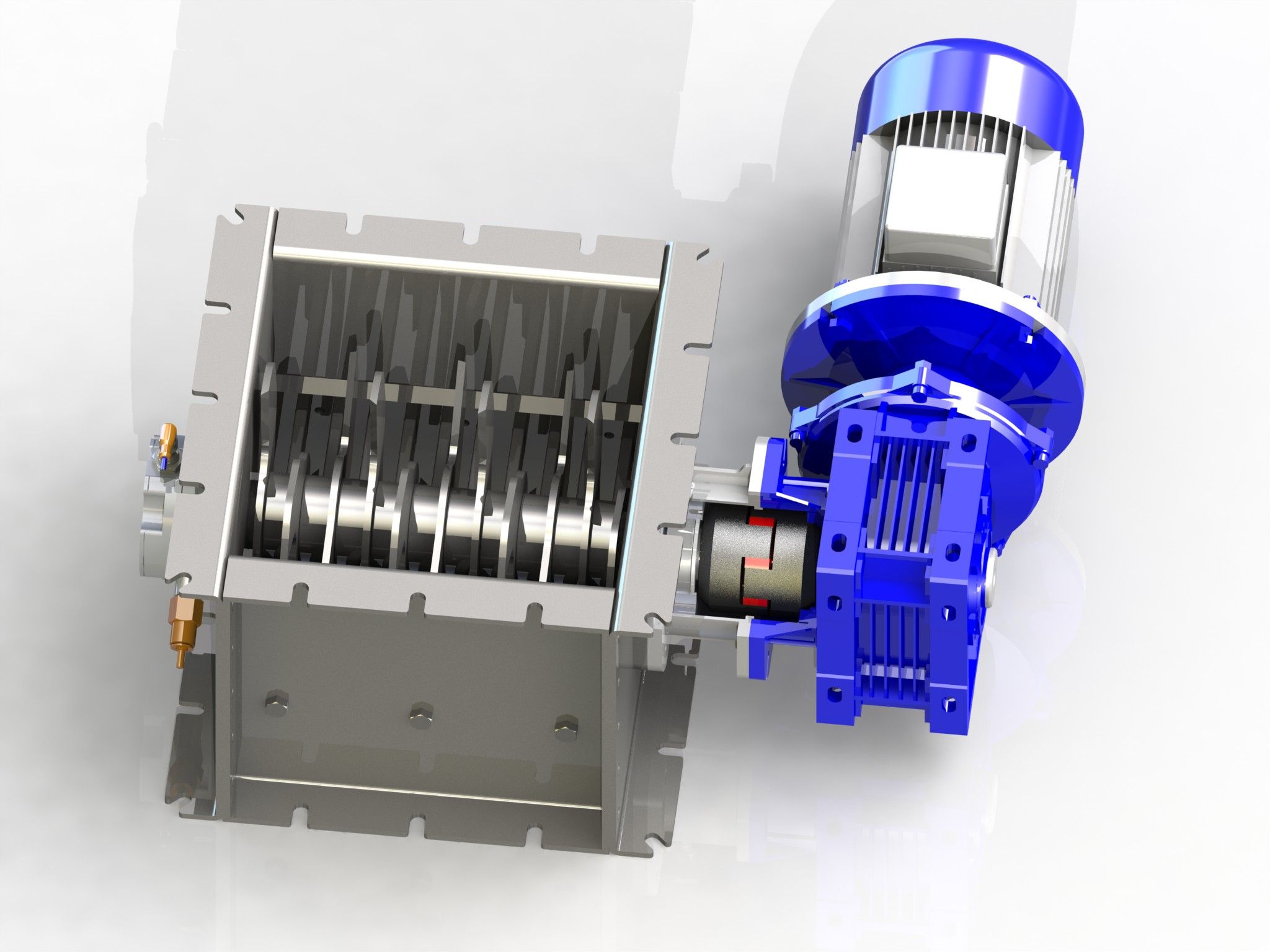 Rgm 3 - émotteuse à arbre unique - Gimat - ouverture nette de 320 x 320 mm_2