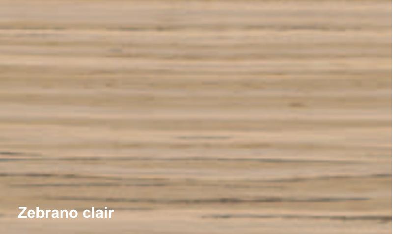 Table de réunion triangulaire Pigreco Up- Martex - Chromé, Zebrano clair_2