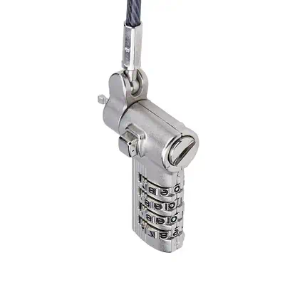 Antivol Universel pour Ordinateur Portable de 2m, Cble de Sécurité Sérialisé pour Ordinateur Portab_2