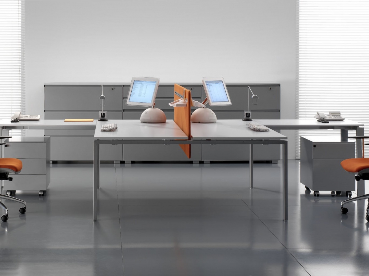 Bureau bench opératif polyvalent - GLIDER avec options de réglage et finitions haut de gamme_2