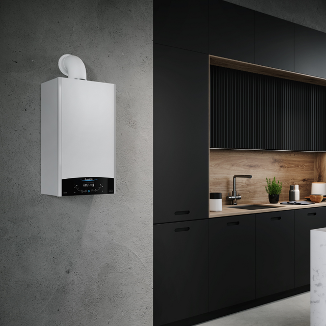 Chaudière gaz condensation ECS micro-accumulation GENUS ONE+ 35kW - Ariston - 3302405_2