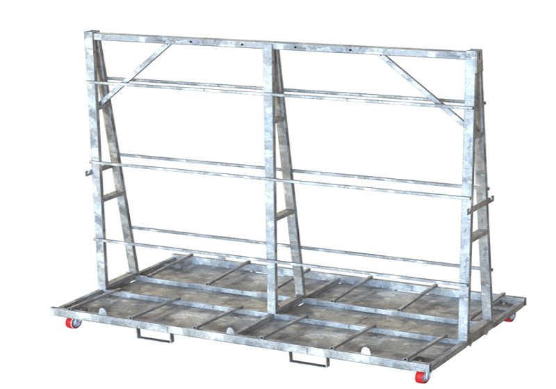 Chevalet de manutention robuste et 100% recyclable pour Huisserie et fenêtres_2