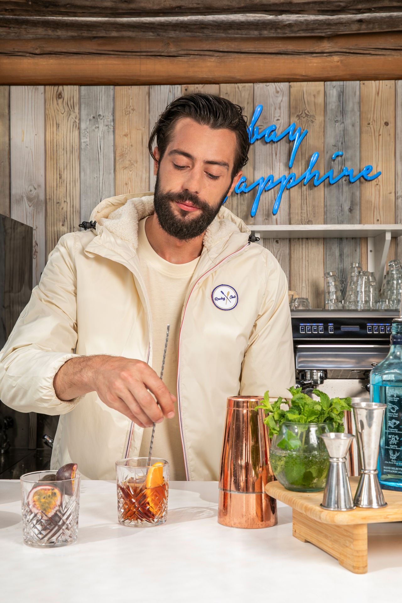 Doudoune manches longues unisexe Born Collection – personnalisable avec patch à scratch et broderie_2