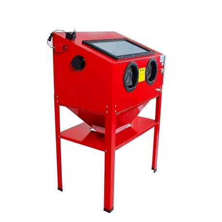 Cabine de sablage 220 litres sur pied_2