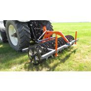 Rouleaux agricoles Campbell MWC/MWW - Mandam - largeur 1,5 à 6 m - diamètre 700 à 900 mm - avec dents nivelantes mécaniques_2