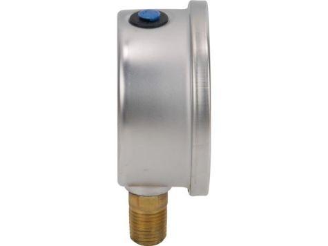 G2536L, Manomètre, 63 mm Face, Raccordement Vertical, Bain de glycérine, 1000 bar pression maximale_2