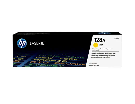 HP 128A toner LaserJet jaune authentique_2