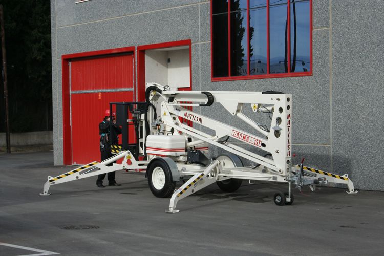 Nacelle tractable parma15t - matilsa - hauteur de travail 15 m_2