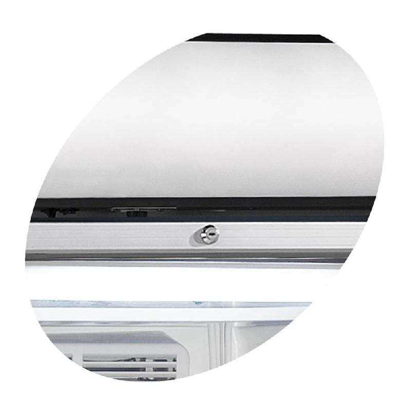 Congélateur vertical de vitrine L.595mm 1 porte avec Rendement énergétique TEFCOLD_2