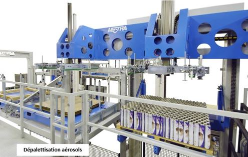 Palettiseur et dépalettiseur pour l'agroalimentaire, la conserverie - MECTRA_2