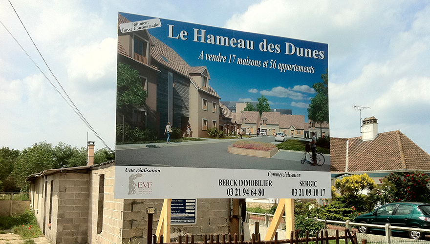 Panneau de chantier sur mesure - Sécurité des travailleurs et passants - Conception personnalisée PANO Nice_2