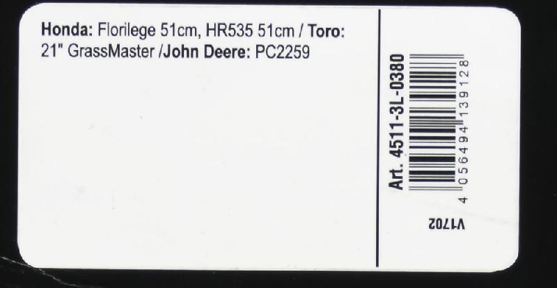 Courroie trapézoïdale X-Grip V - Type 3L380_2