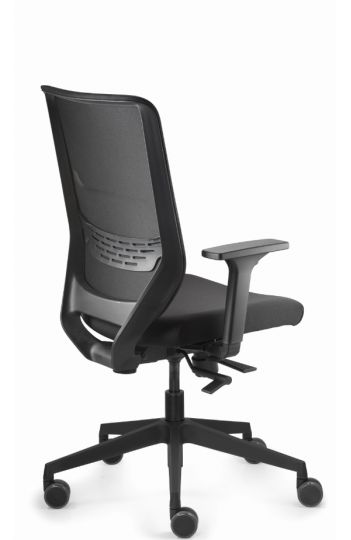 Fauteuil ergonomique TO-SYNC Dauphin - dossier résille haut, soutien lombaire réglable, mécanisme synchrone_2