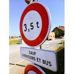 Panonceau Indications diverses par inscriptions M9z2b - WP Signalisation - Personnalisable et conforme aux normes_2